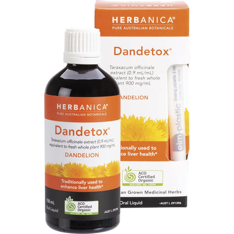 Herbanica Herbal Tincture Dandetox Dandelion