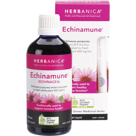 Herbanica Herbal Tincture Echinamune Echinacea