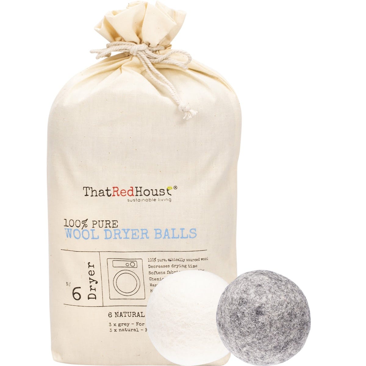 Wool Dryer Balls 100% Pure