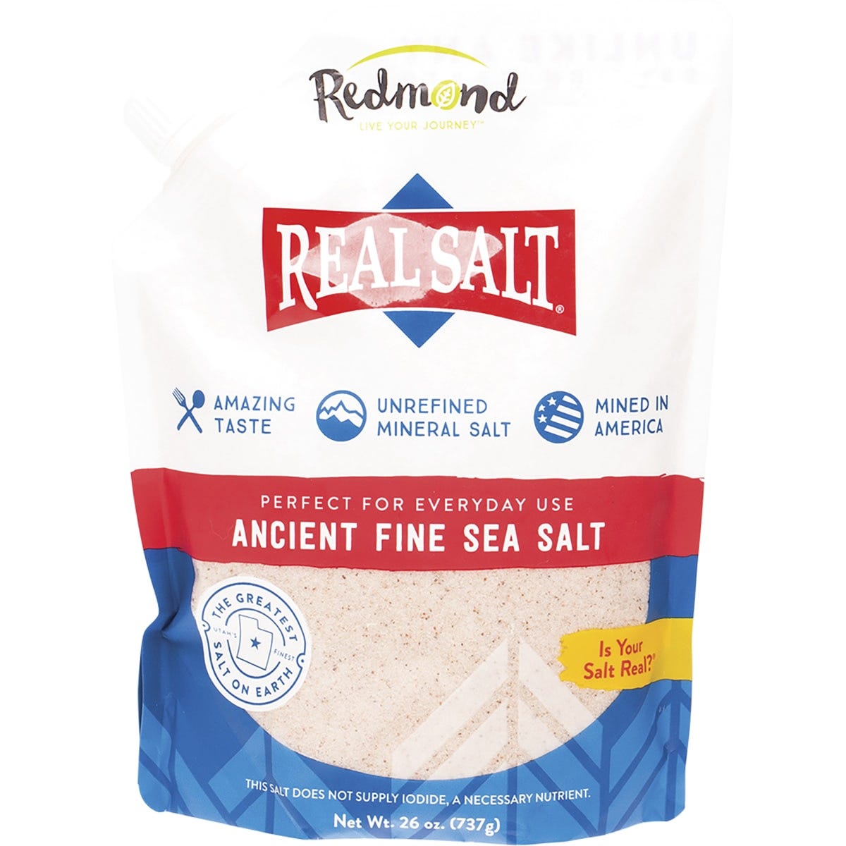 Real Salt Ancient Sea Salt Fine