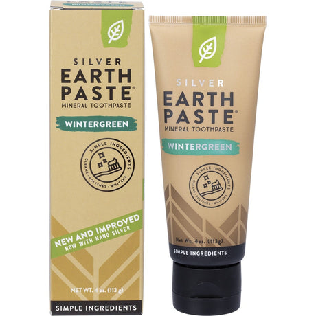 Earthpaste Toothpaste with Silver Wintergreen
