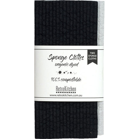 100% Compostable Sponge Cloth Organic Dyed Stone