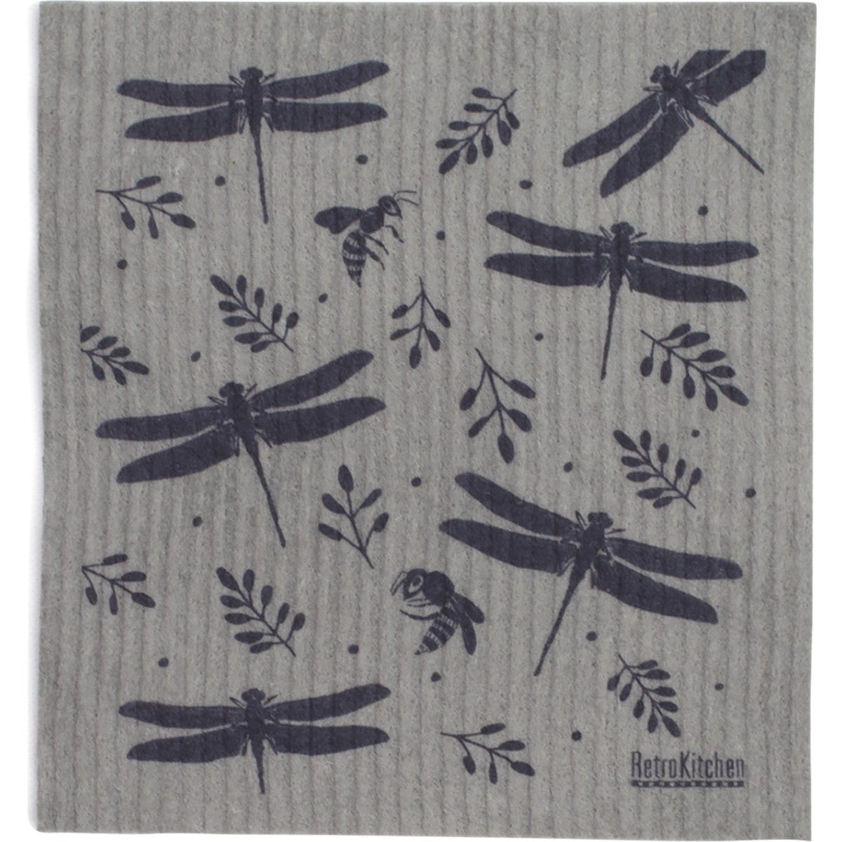 100% Compostable Sponge Cloth Dragonfly