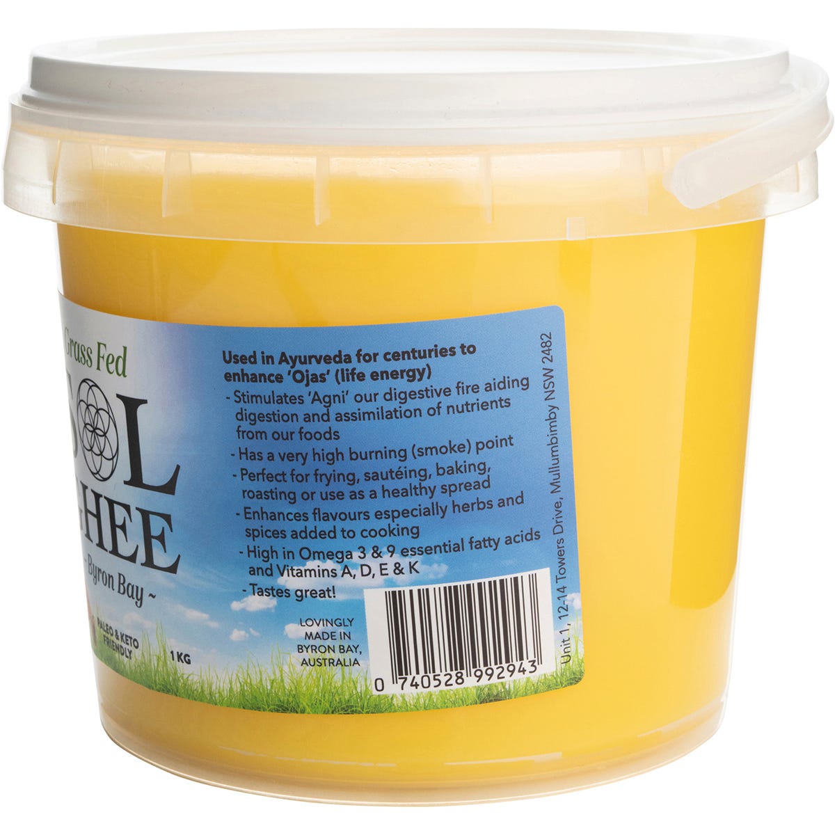 Sol Organics Grass Fed Ghee