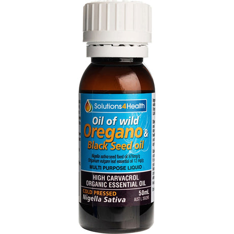 Oil of Wild Oregano with Black Seed Oil