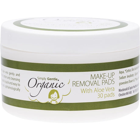 Facial Cleansing Pads with Organic Aloe Vera