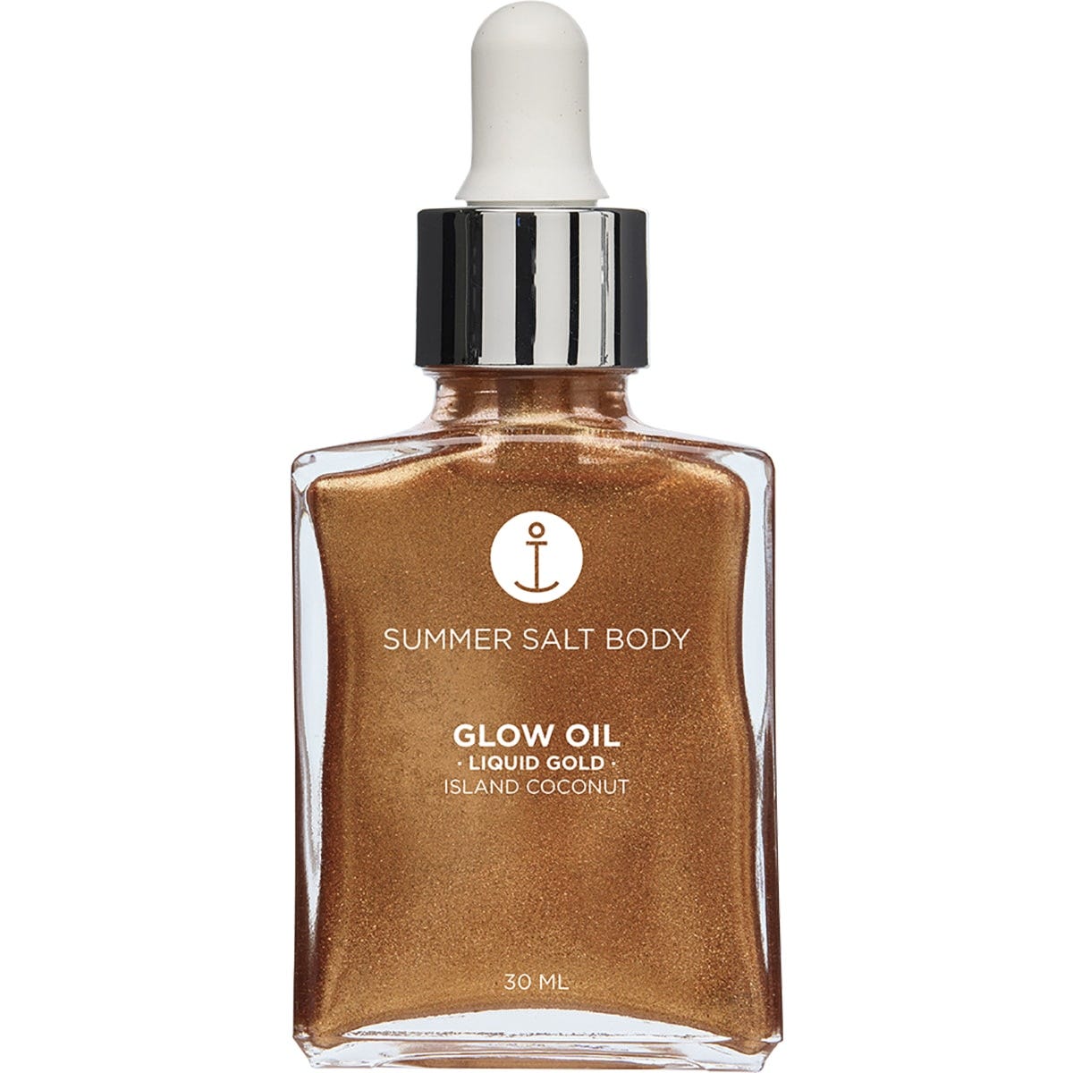 Summer Salt Body Glow Oil Liquid Gold Island Coconut