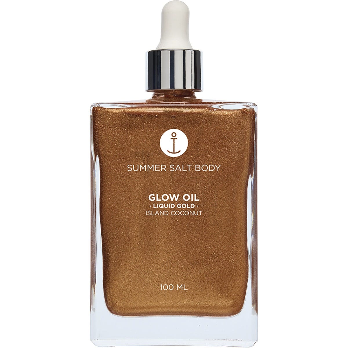 Summer Salt Body Glow Oil Liquid Gold Island Coconut