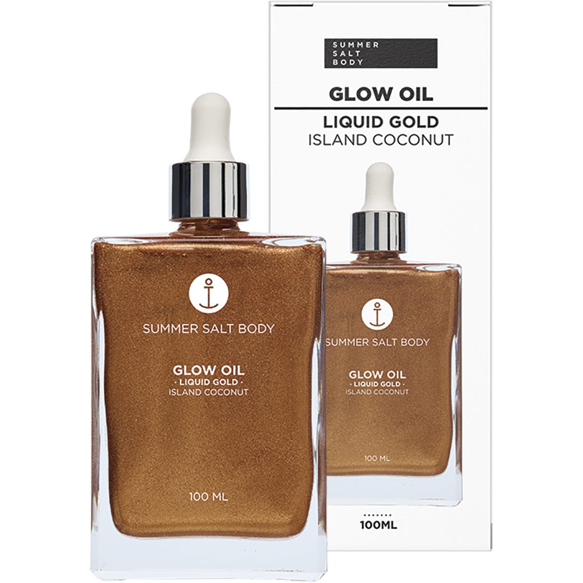 Glow Oil Liquid Gold Island Coconut