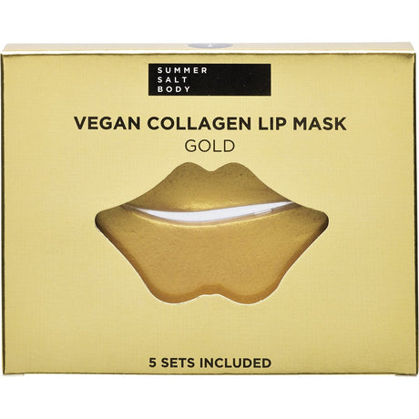 Vegan Collagen Lip Mask Sets Gold