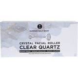 Summer Salt Body Crystal Facial Roller Clear Quartz