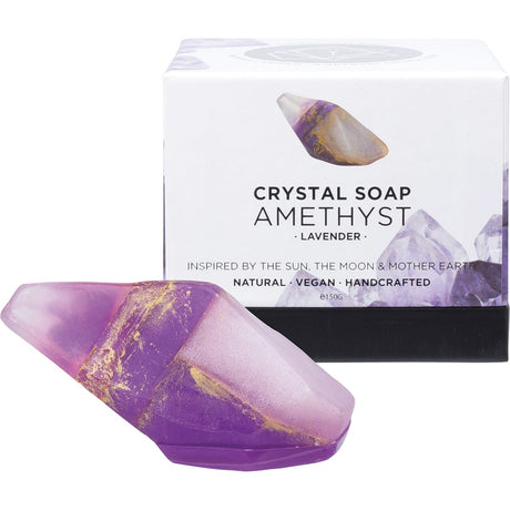 Crystal Soap Amethyst Lavender