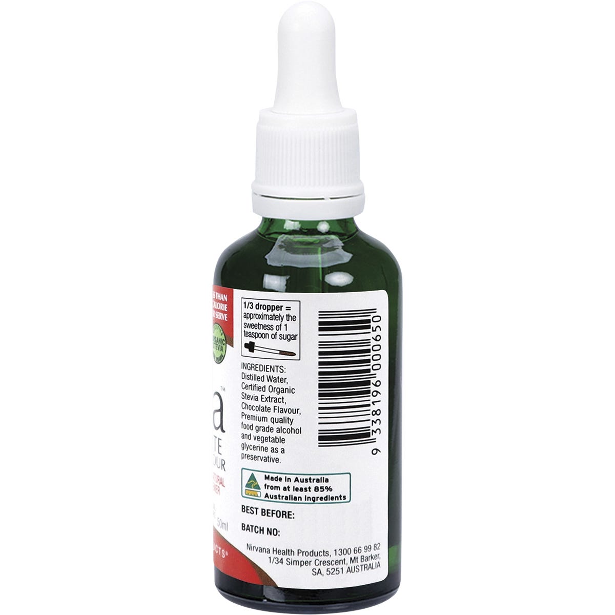 Nirvana Organics Liquid Stevia Chocolate