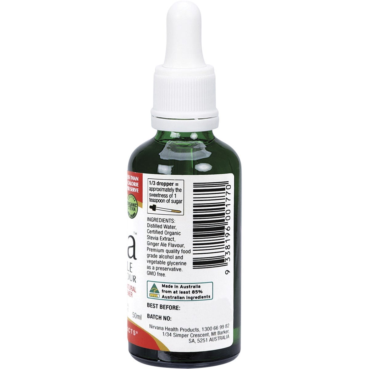 Nirvana Organics Liquid Stevia Ginger Ale