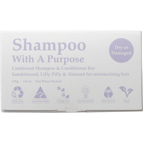 Shampoo & Conditioner Bar Dry or Damaged Hair