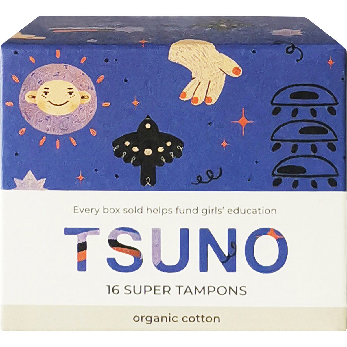 Organic Cotton Tampons Super