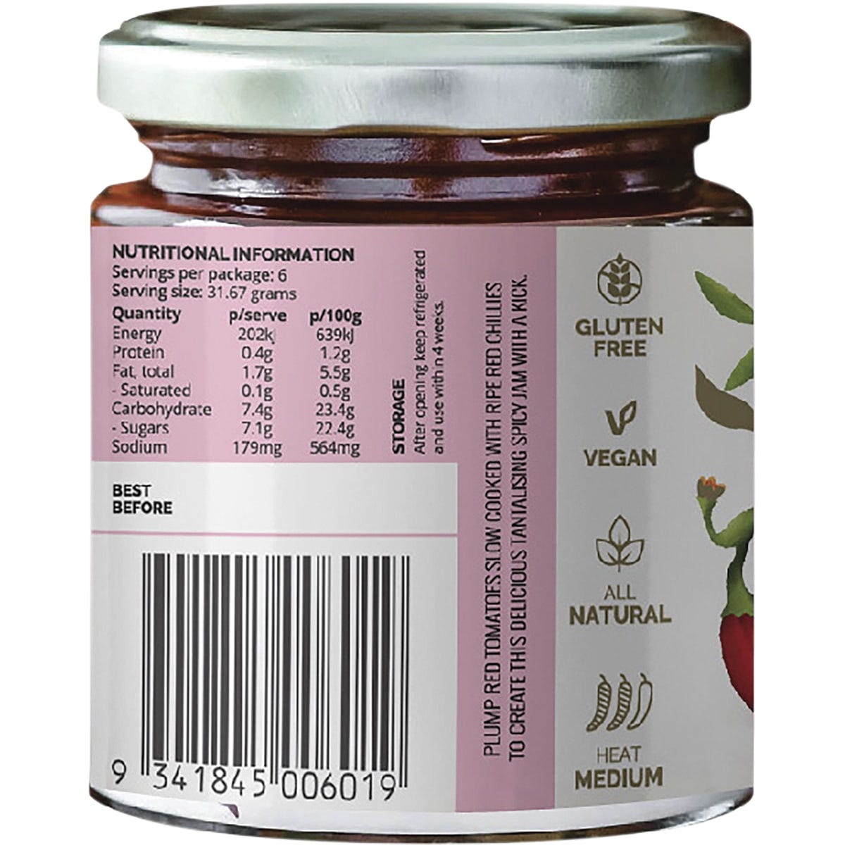 Turban Chopsticks Jam Chilli