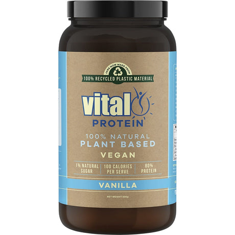 Vital Protein Pea Protein Isolate Vanilla