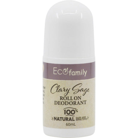 Roll-On Deodorant Eco Family Clary Sage Aluminium Free
