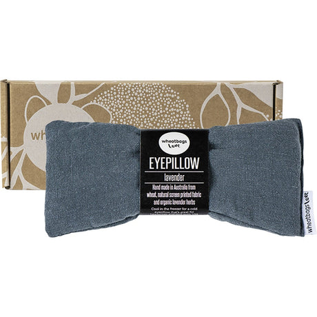 Eyepillow Luxe Linen Slate Lavender Scented
