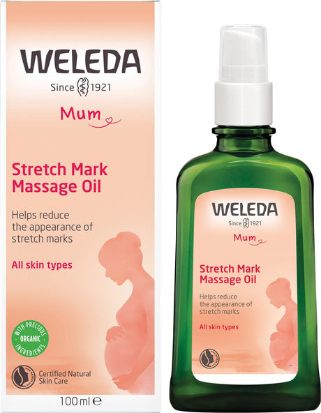 Stretch Mark Massage Oil Mum