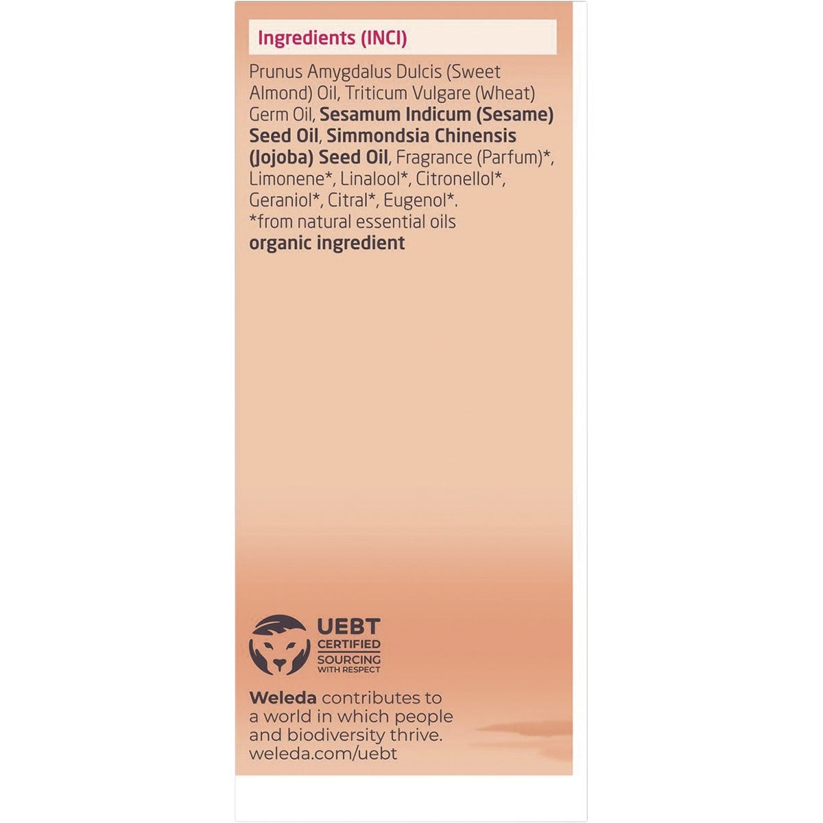 Weleda Perineum Massage Oil Mum