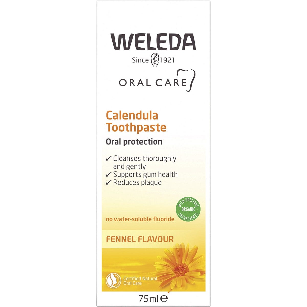 Weleda Toothpaste Calendula Fennel Flavour