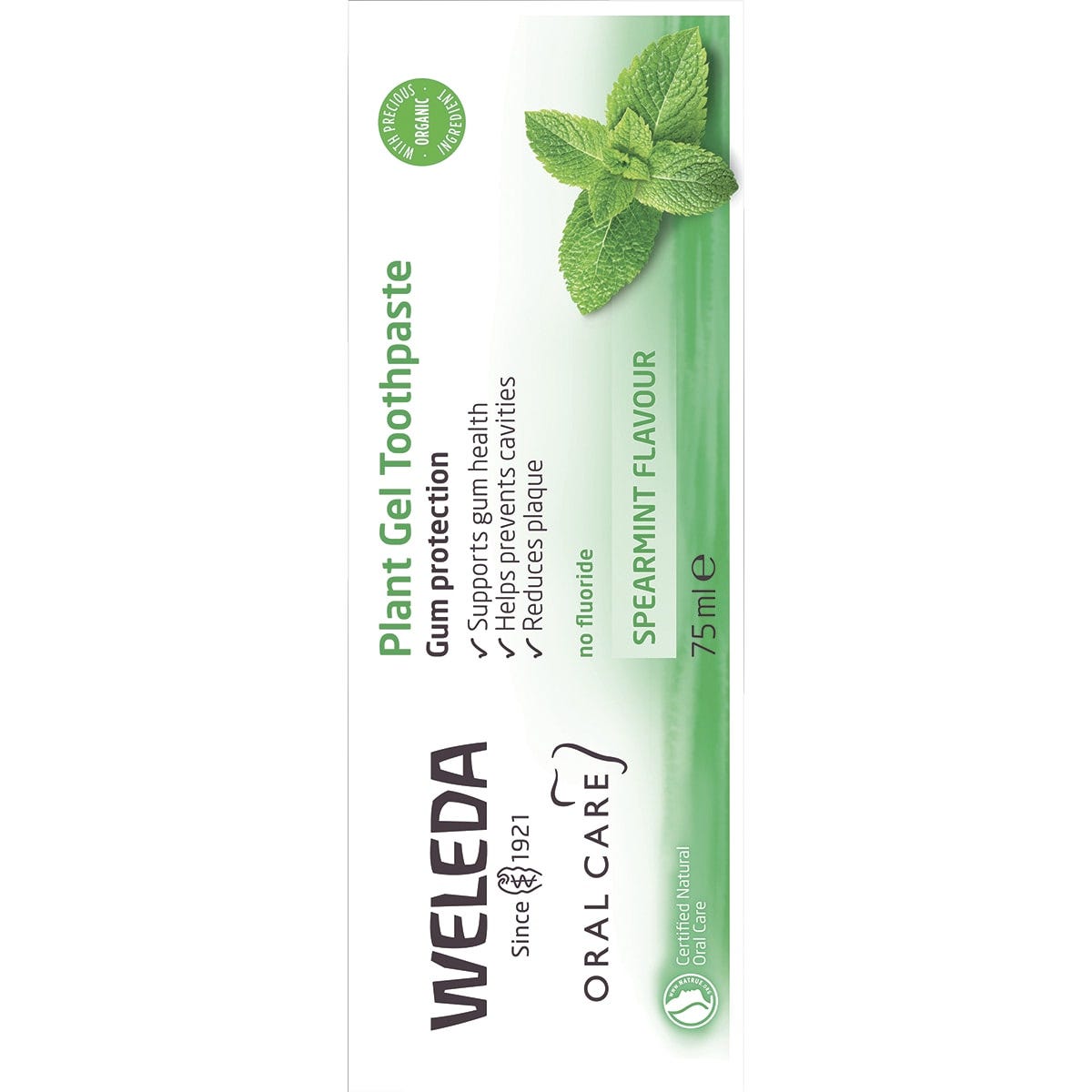 Weleda Toothpaste Plant Gel Spearmint Flavour