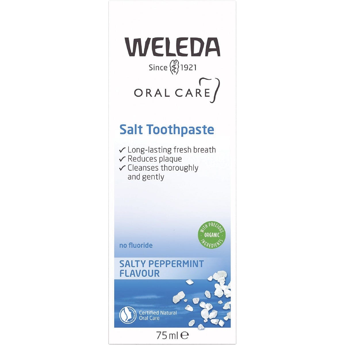 Weleda Toothpaste Salt Salty Peppermint Flavour