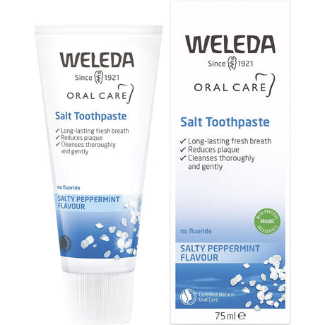Toothpaste Salt Salty Peppermint Flavour