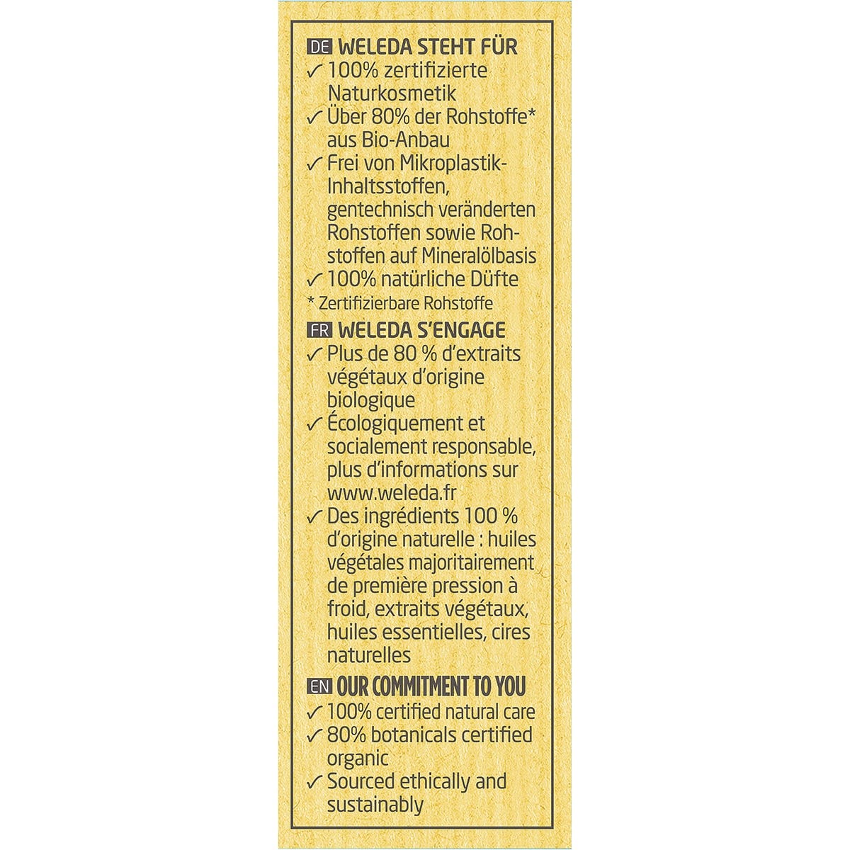 Weleda Shower Bar Ginger & Petitgrain