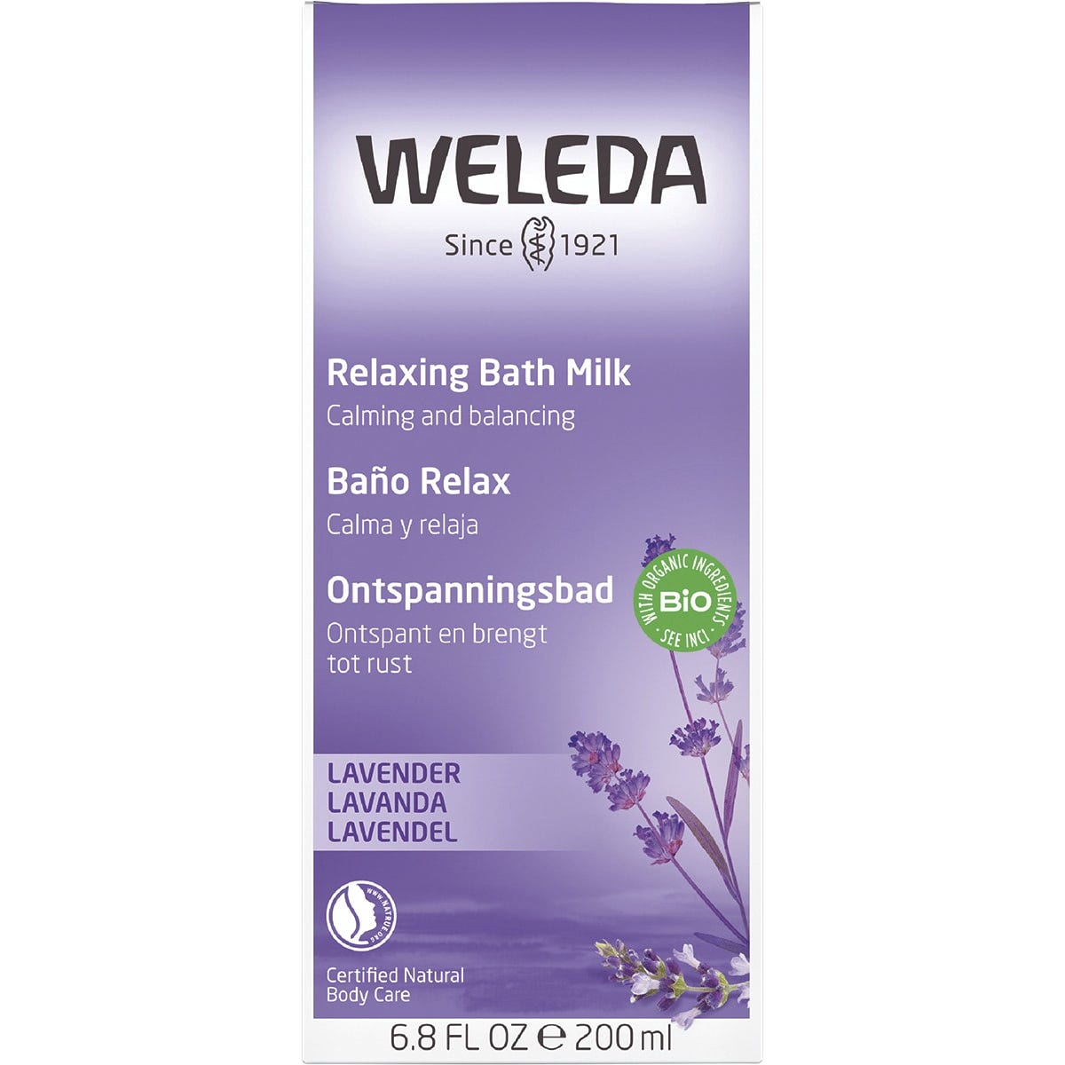 Weleda Bath Milk Lavender