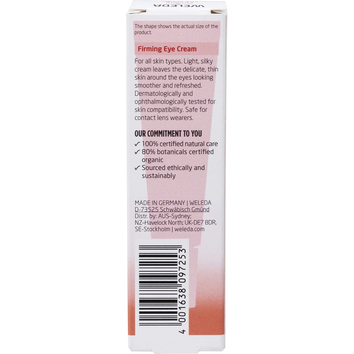 Weleda Firming Eye Cream Pomegranate