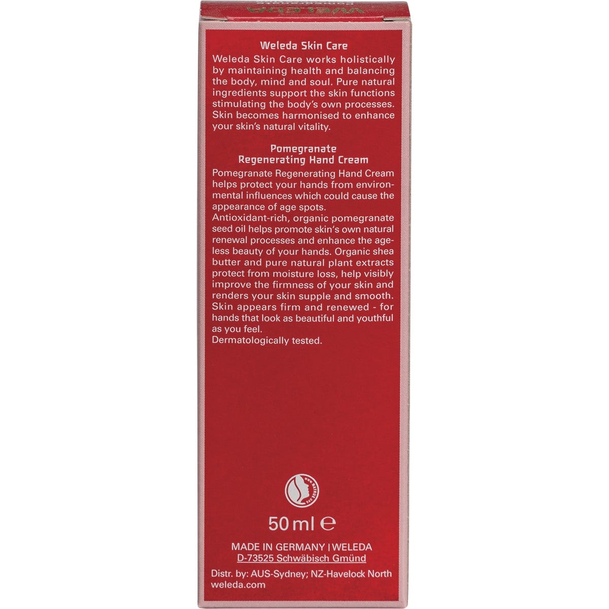 Weleda Hand Cream Pomegranate