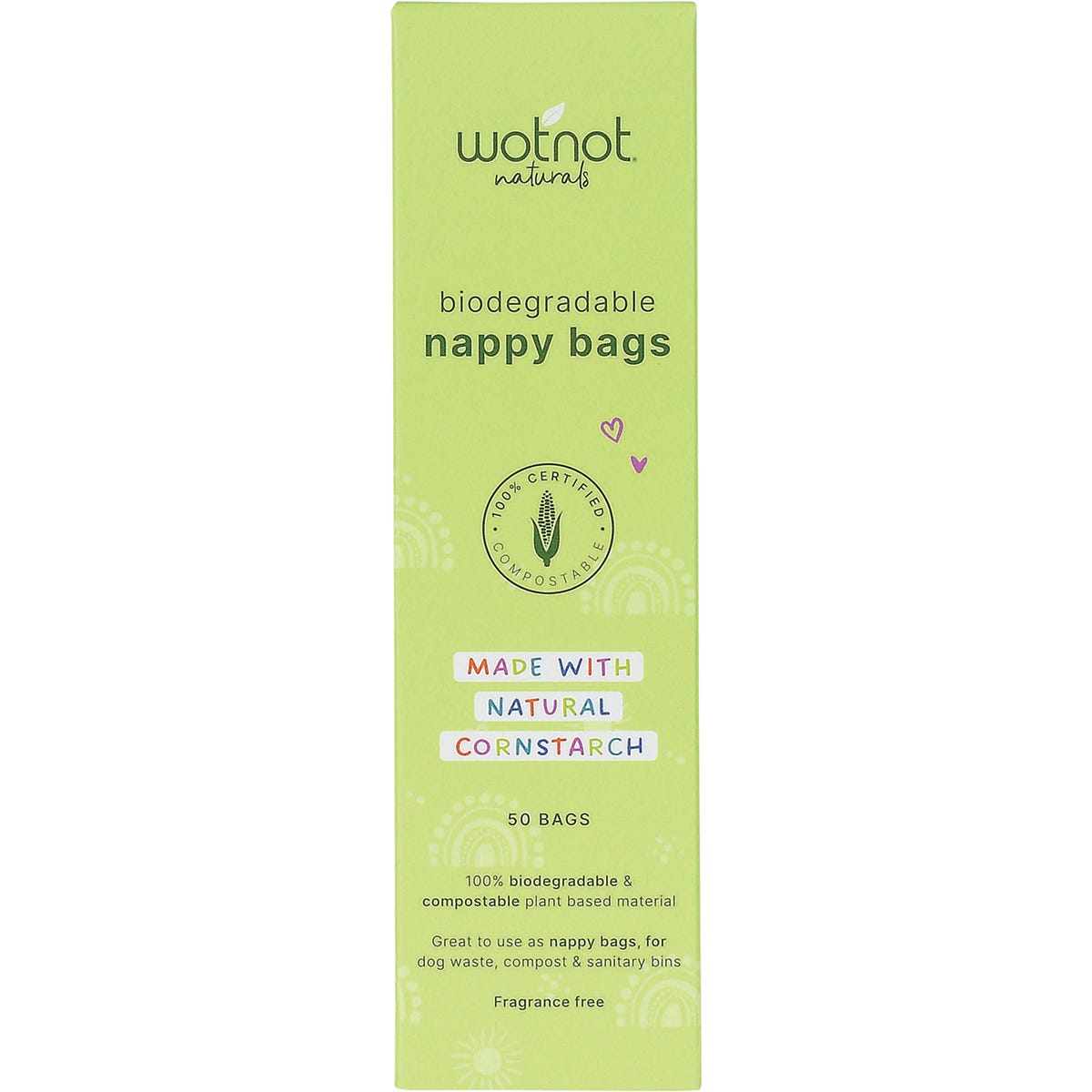 Biodegradable Nappy Bags 100% Compostable