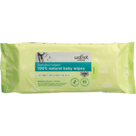 Baby Wipes Alcohol Free 100% Biodegradable