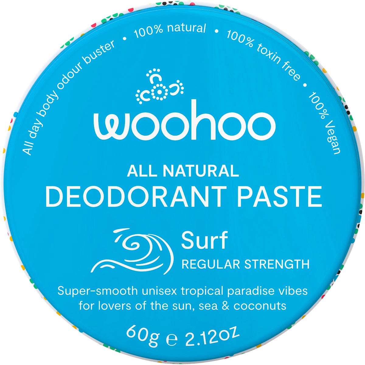 Deodorant Paste Tin Surf Regular Strength