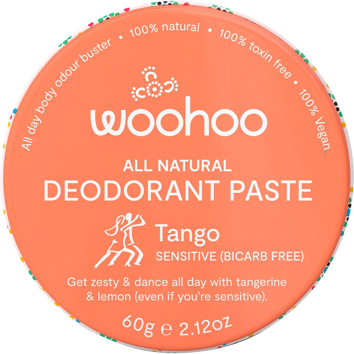Deodorant Paste Tin Tango Sensitive Bicarb Free