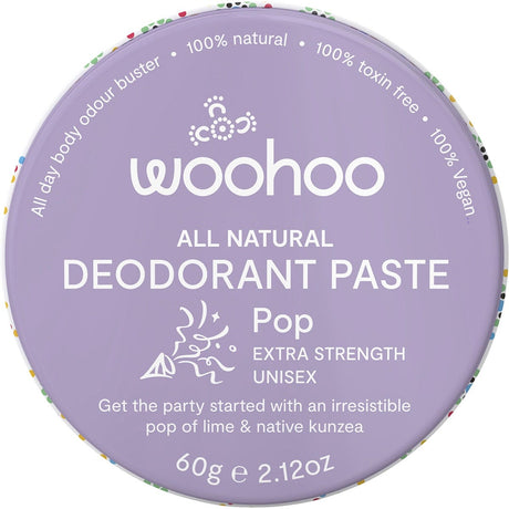 Deodorant Paste Tin Pop Extra Strength