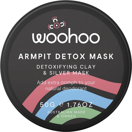 Armpit Detox Mask Tin Detoxifying Clay & Silver Mask