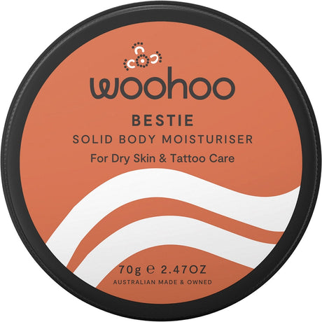 Bestie Solid Body Moisturiser Tin Dry Skin & Tattoo Care