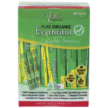 Erythritol Pure Organic Sticks