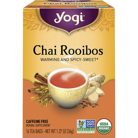 Herbal Tea Bags Chai Rooibos