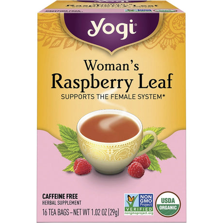 Herbal Tea Bags Woman's Raspberry Leaf