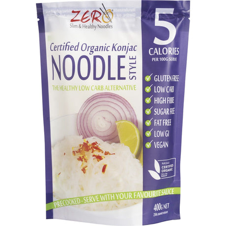 Certified Organic Konjac Noodles Style