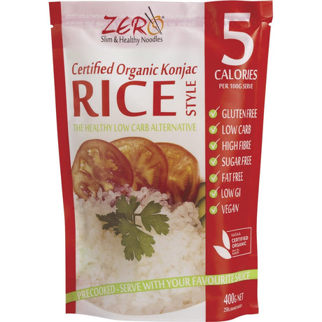 Certified Organic Konjac Rice Style