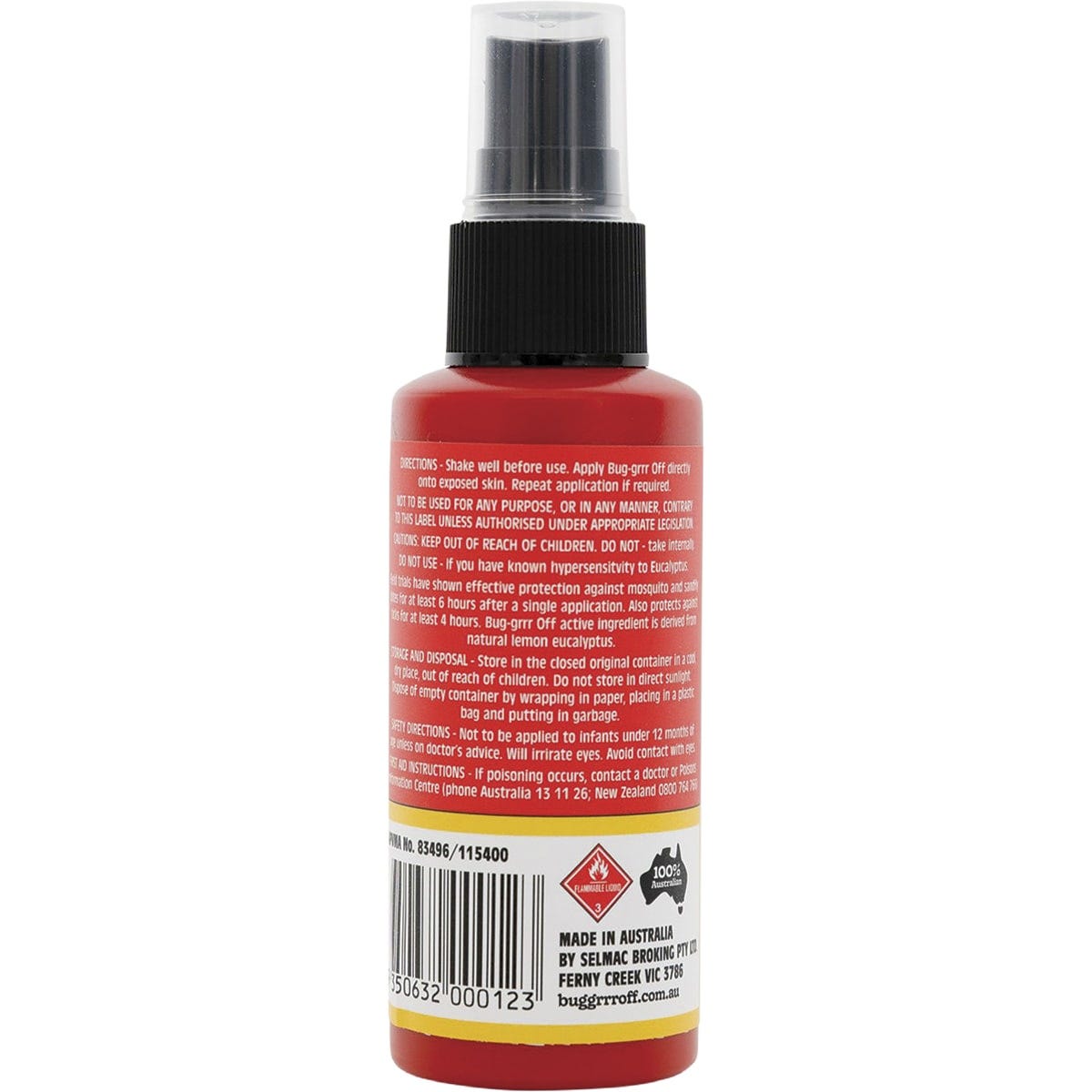 Bug-Grrr Off 100% Natural Insect Repellent Jungle Strength Spray