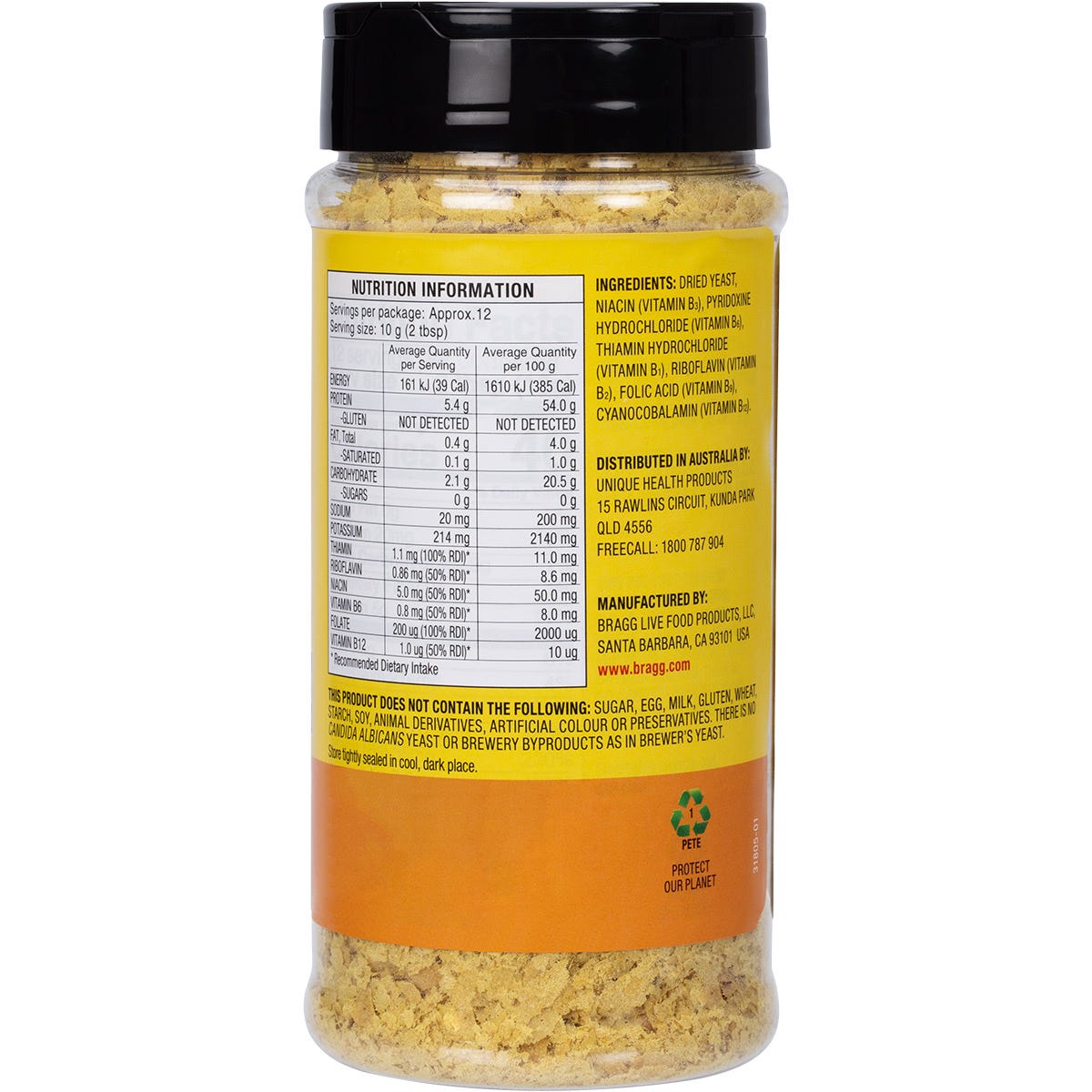 Bragg Seasoning Nutritional Yeast