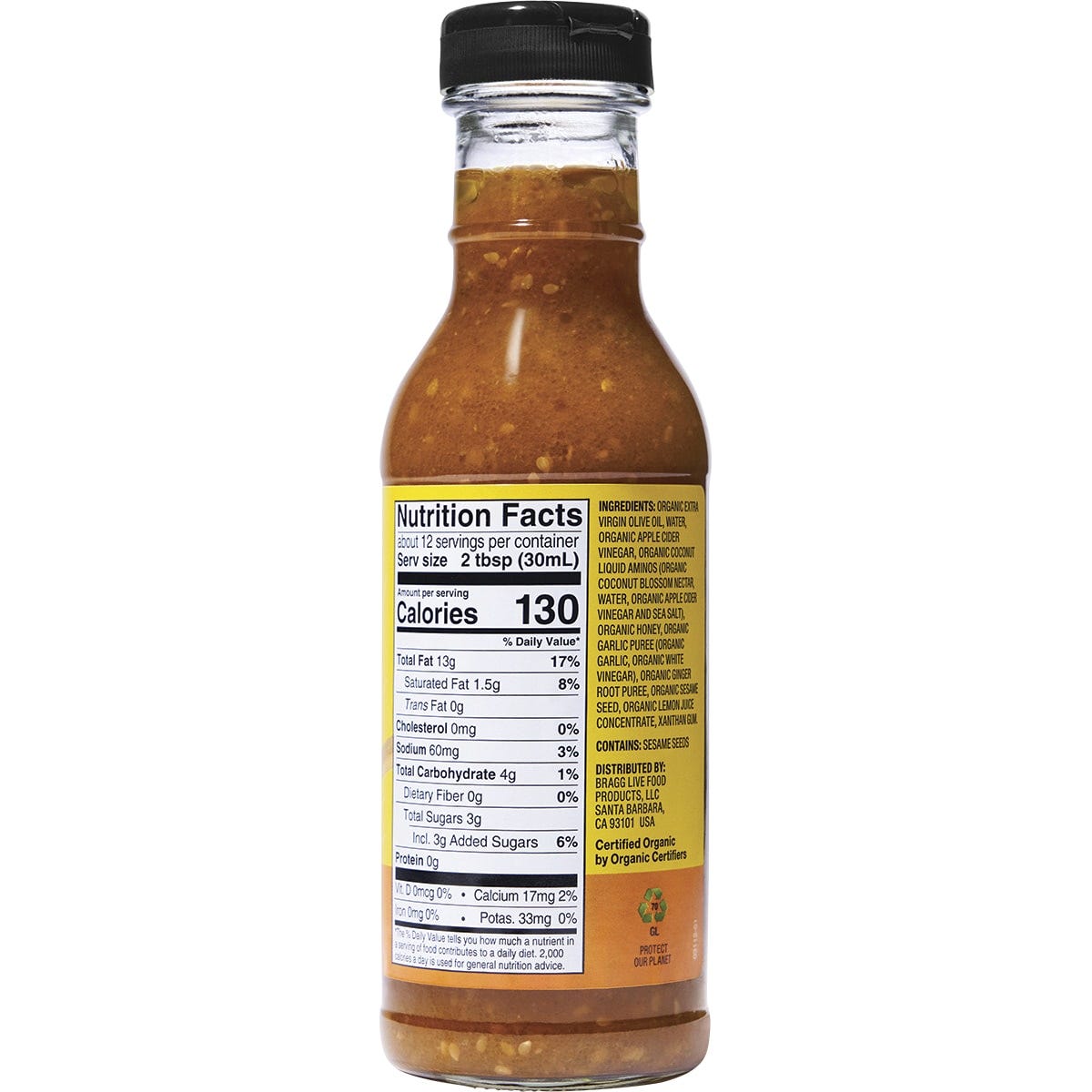 Bragg Salad Dressing & Marinade Ginger & Sesame