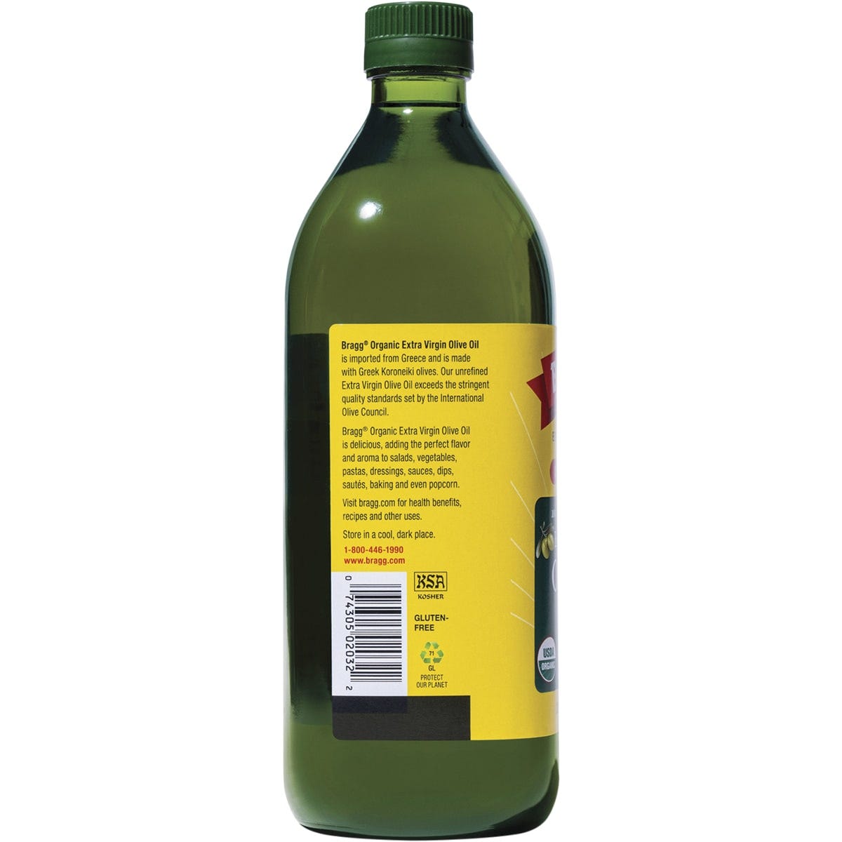 Bragg Olive Oil Extra Virgin Unrefined